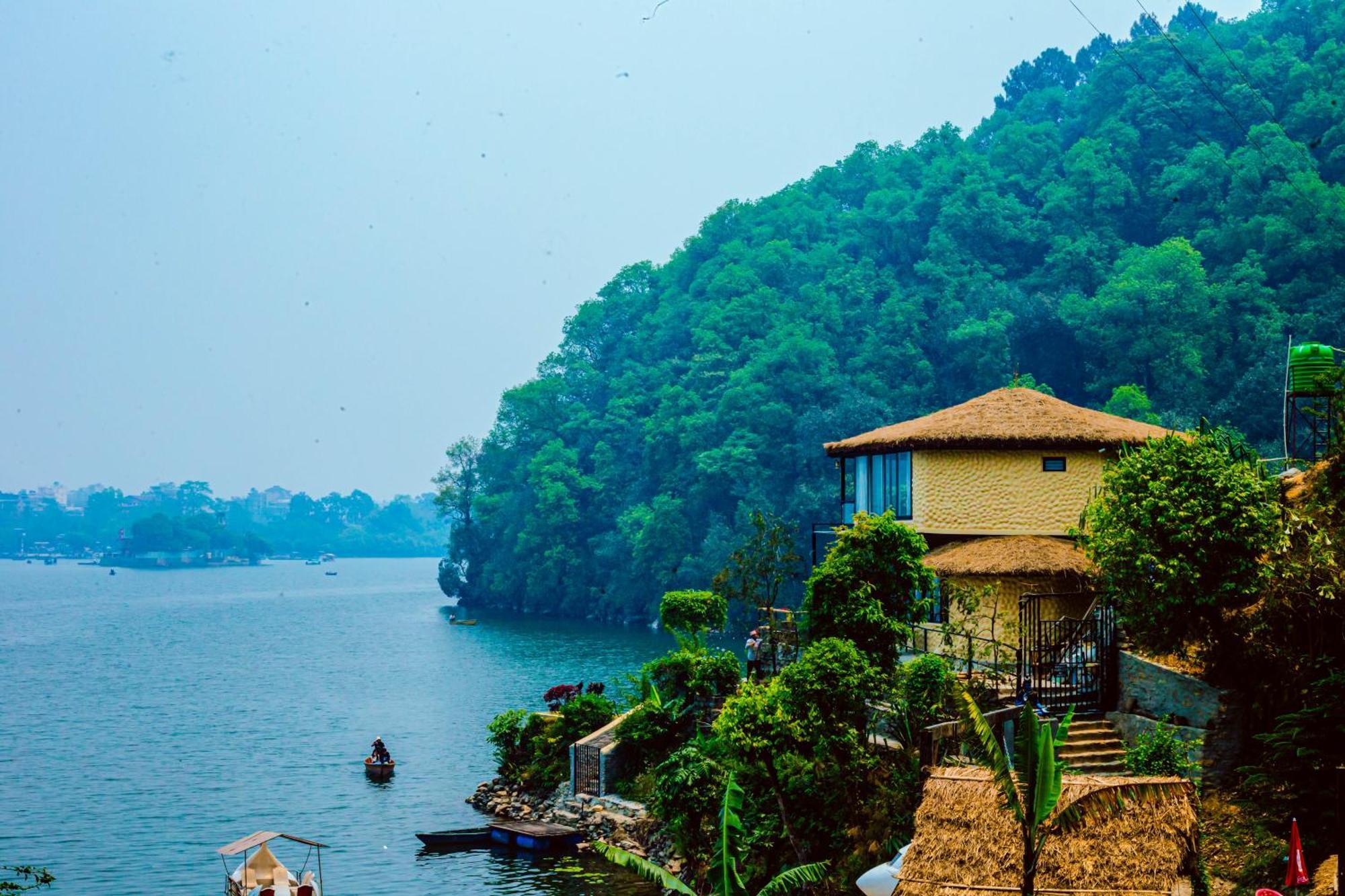 The Hideout Villa Pokhara Extérieur photo
