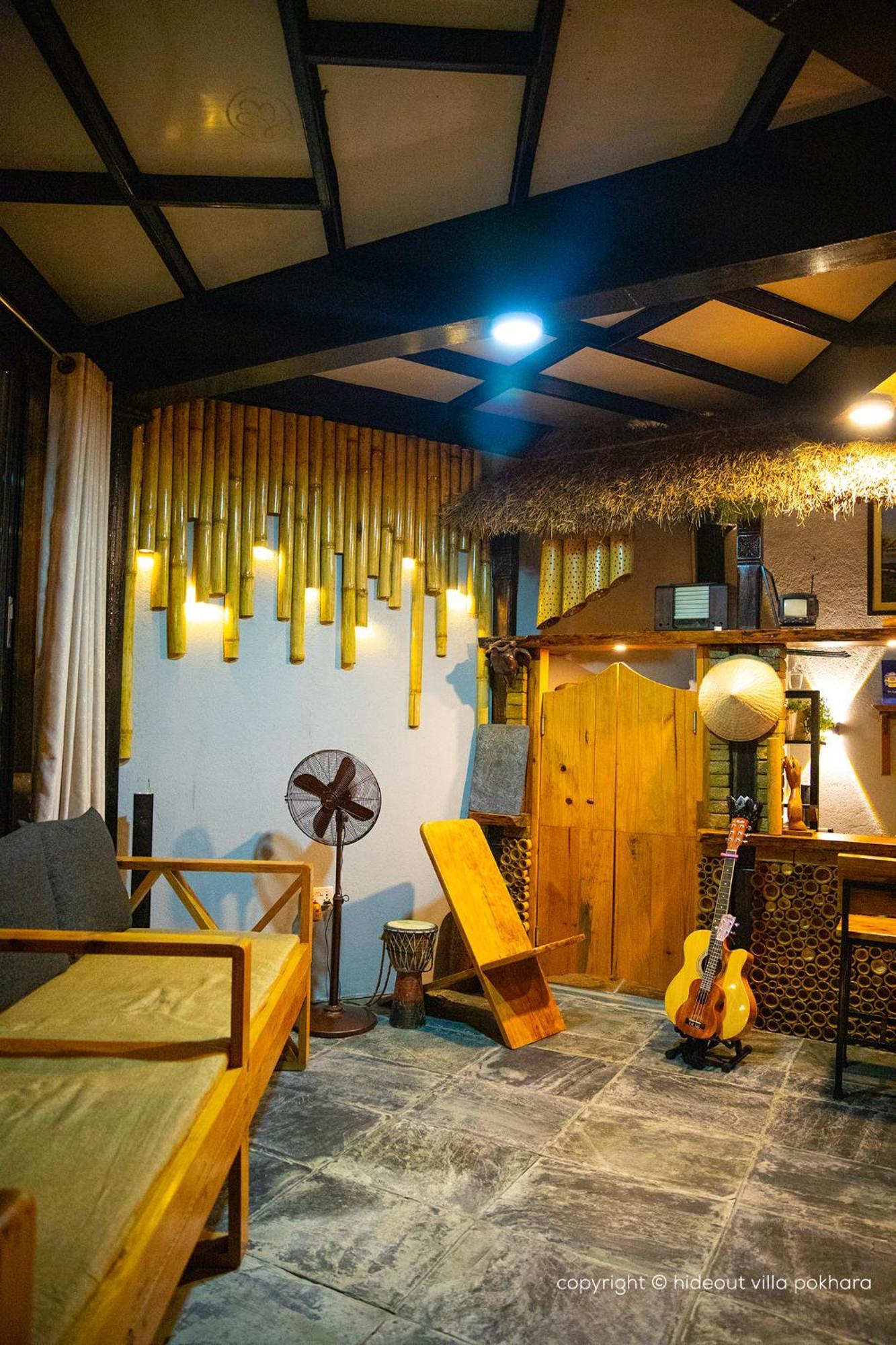 The Hideout Villa Pokhara Extérieur photo
