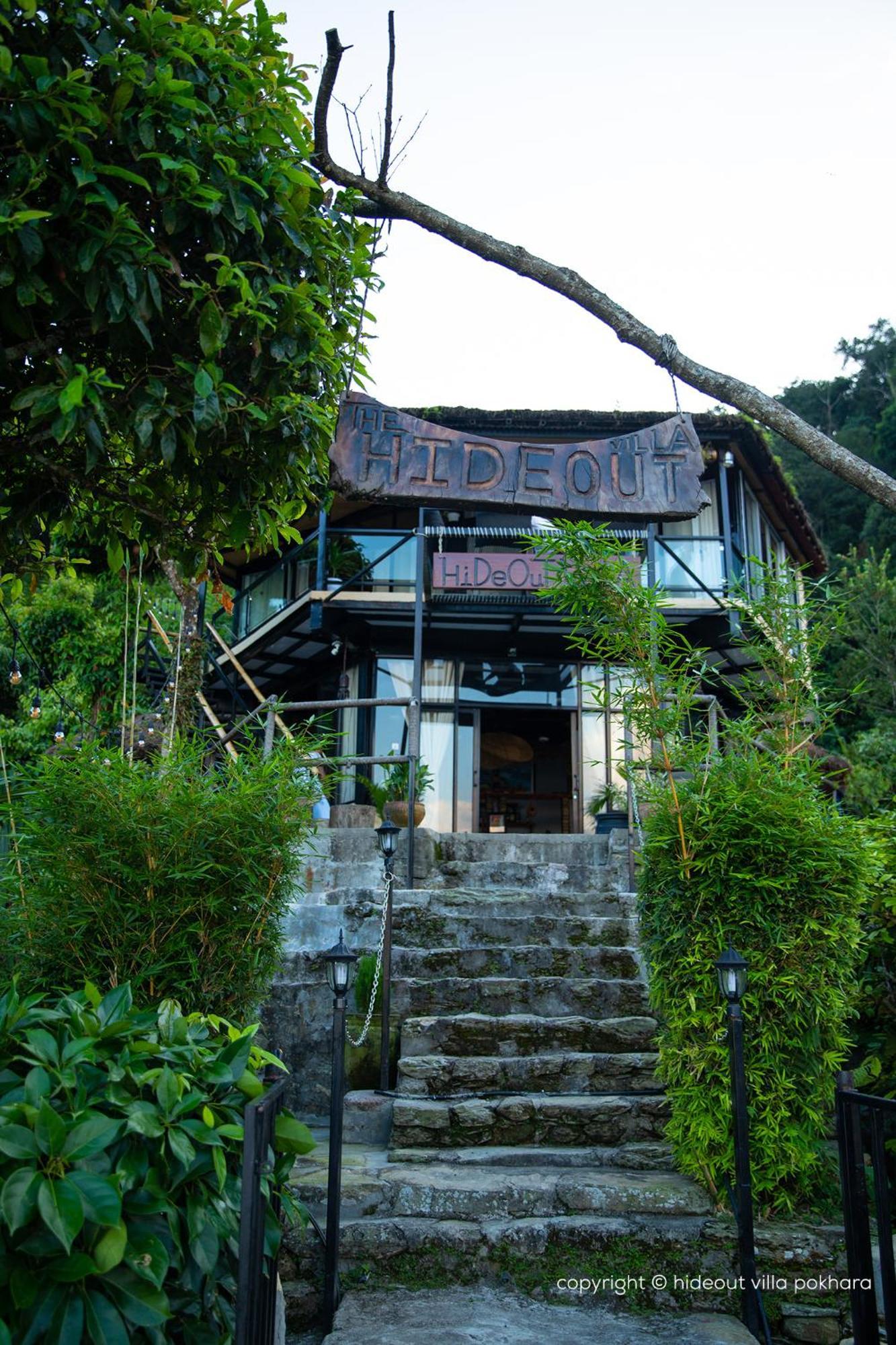 The Hideout Villa Pokhara Extérieur photo