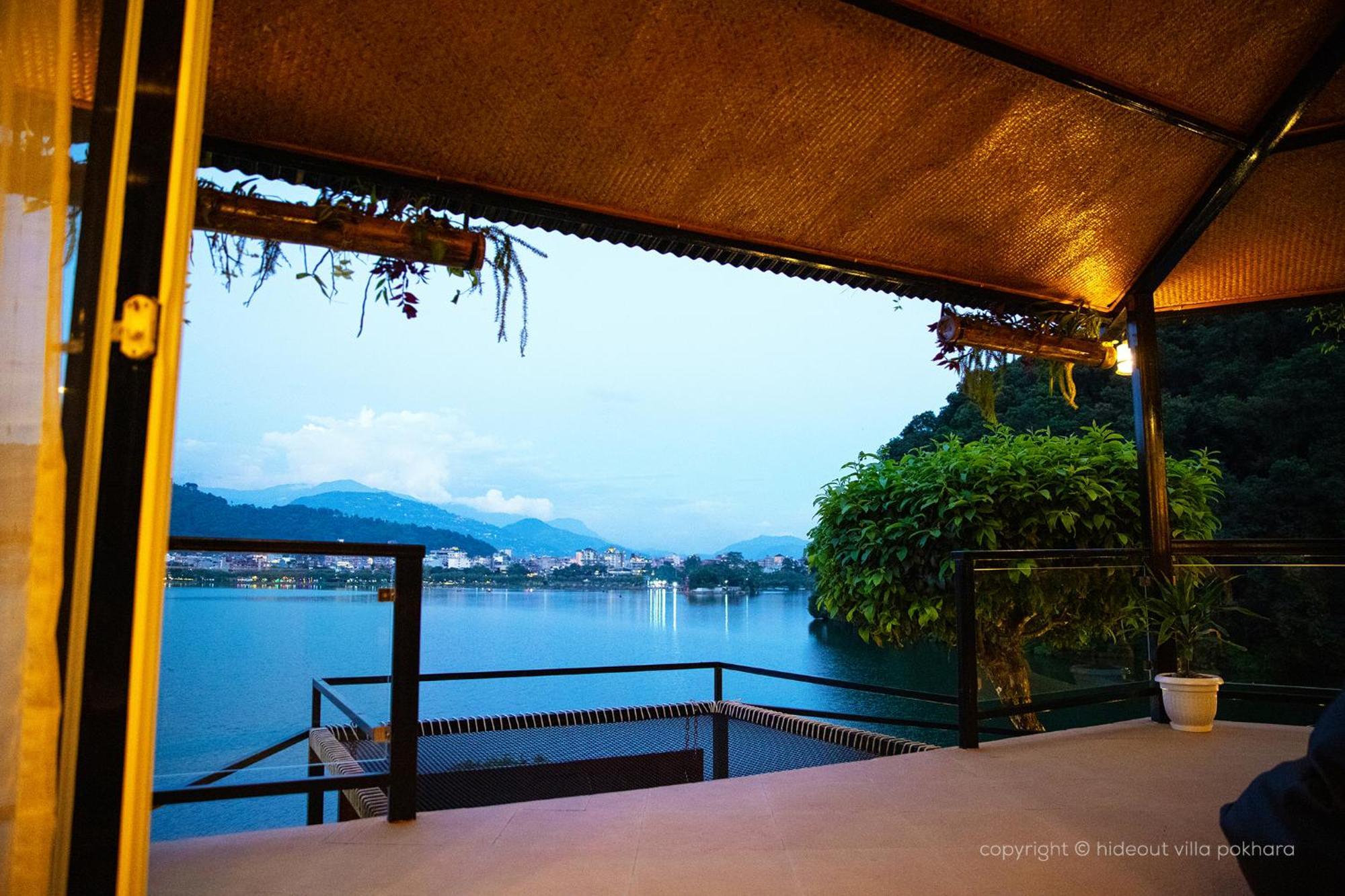 The Hideout Villa Pokhara Extérieur photo